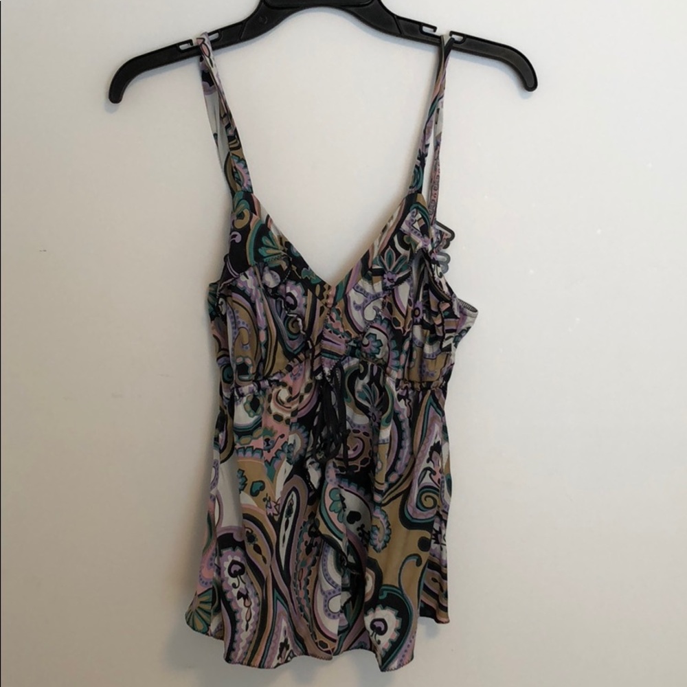 Pretty colorful camisole adj straps